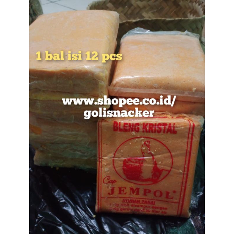 

Garam Bleng Bahan Pengembang Karak Puli Gendar Cap Jempol 1 Bal