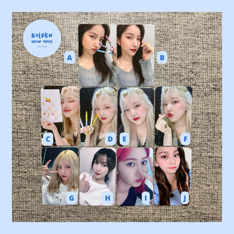 [READY STOCK] Photocard GFRIEND Sowon, Yerin, Eunha Yuju, Sinb, Umji Birthday Merch Magic Mug Towel 