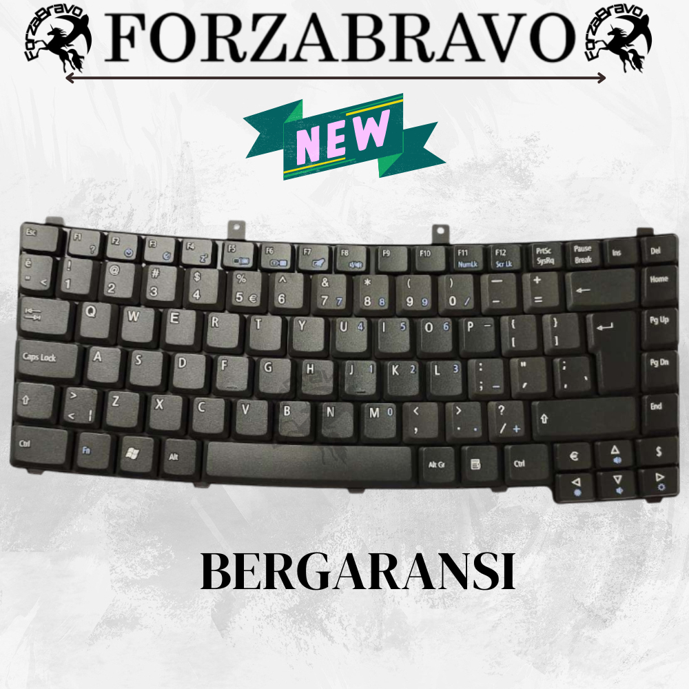 Keyboard Laptop ACER Extensa 4220 4620 4620Z 4630Z 5120 5210 5220 5420 5610 5620 Black (New Bergaran