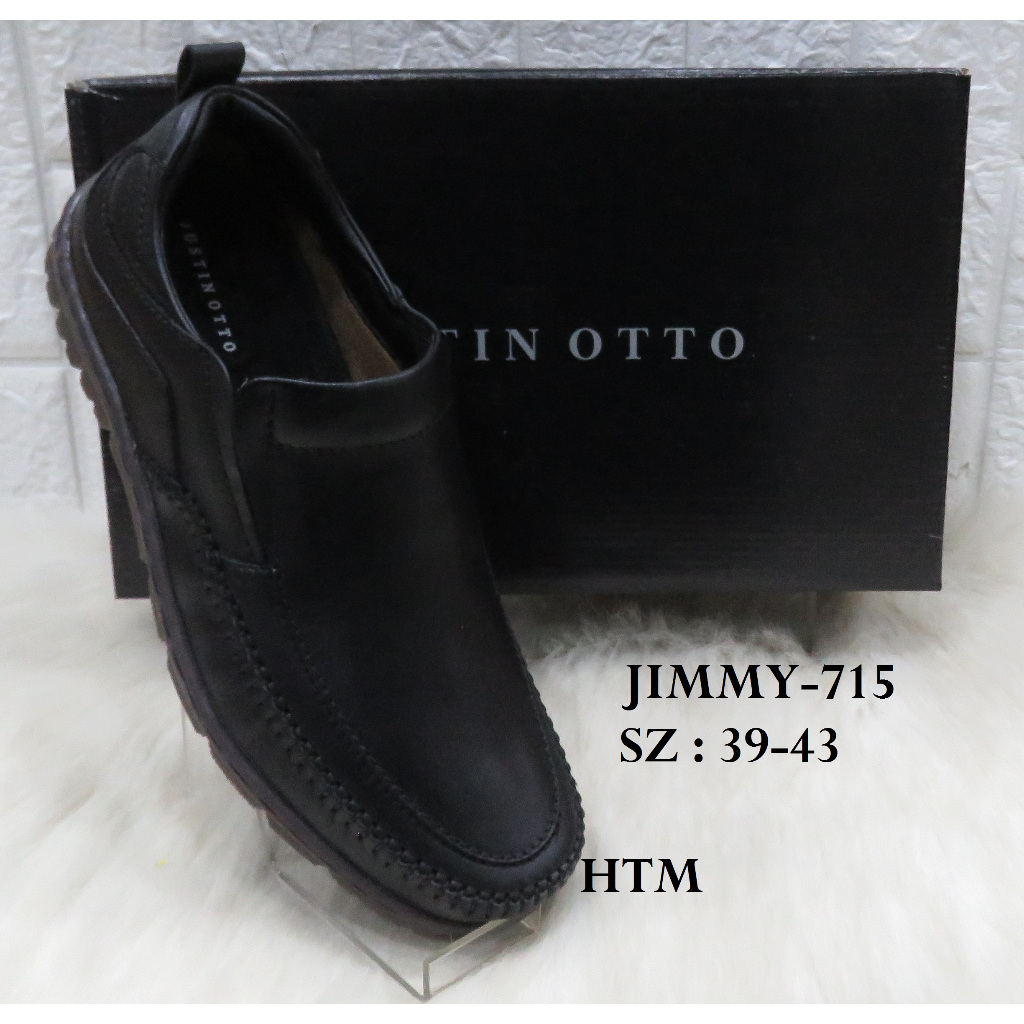 SEPATU PRIA KULIT MEREK JUSTIN OTTO ART JIMMY-715 PRICE  RP 754.900 BRAND ORIGINAL