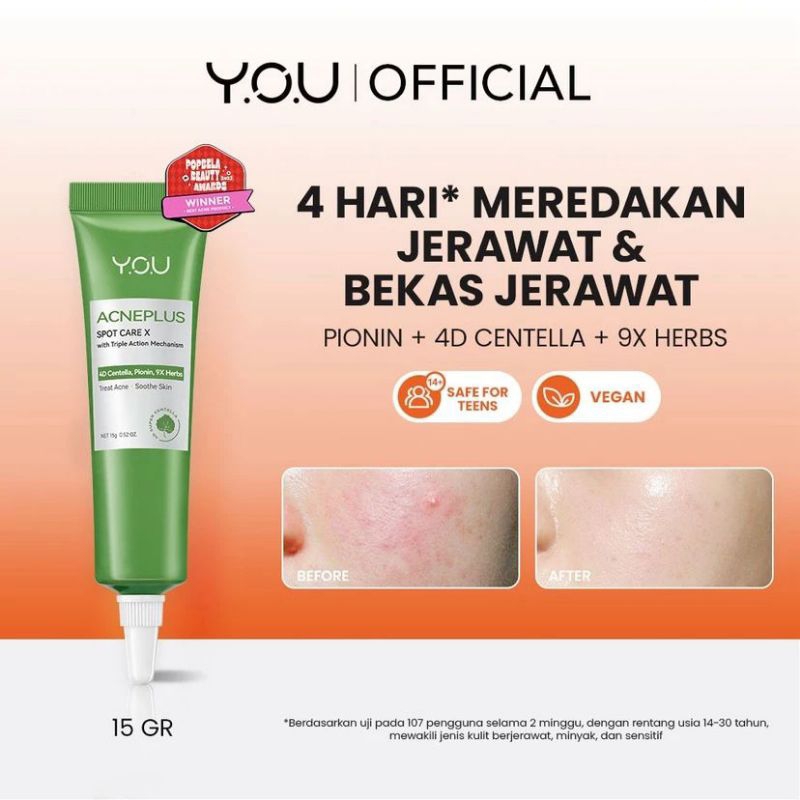 [NEW FORMULA] YOU AcnePlus Triple Action Spot Care NEW FORMULA