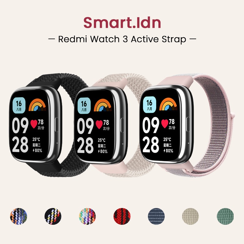 Nylon Loop Strap For Redmi Watch 3 Active Replacement Bracelet