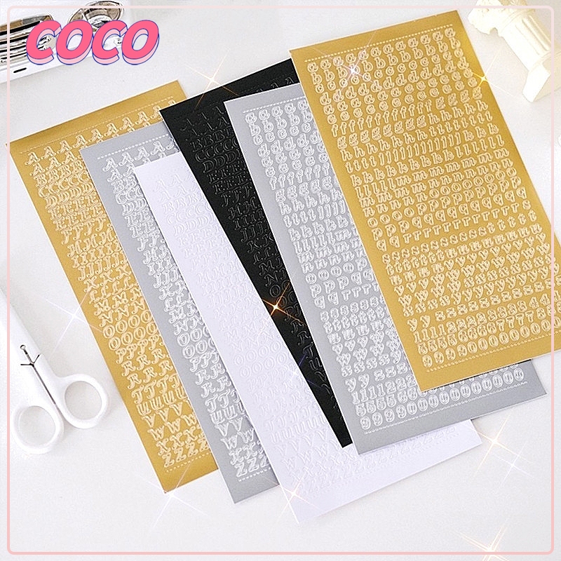 

Bahan DIY stiker huruf besar dan kecil bahasa Inggris stempel panas - coco_market