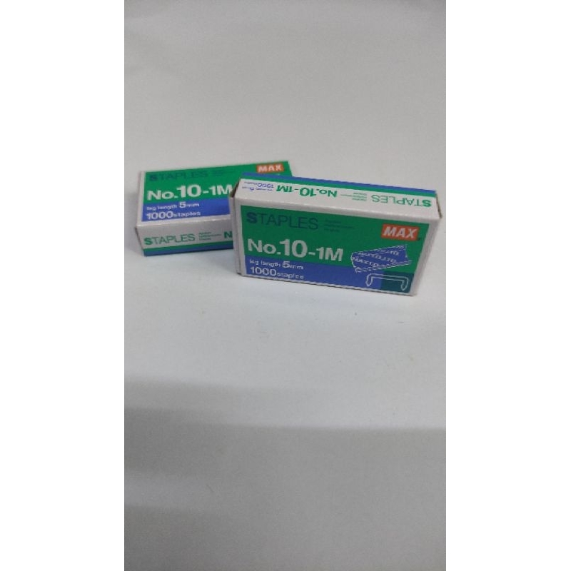 

isi staples no. 10 max termurahhhhh dengan kualitas terbaik