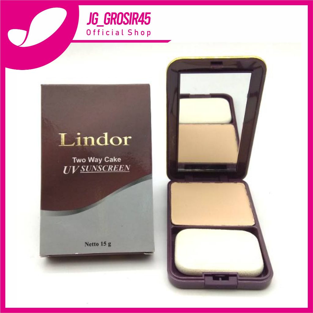 Lindor Two Way Cake UV Sunscreen NATURAL BEIGE