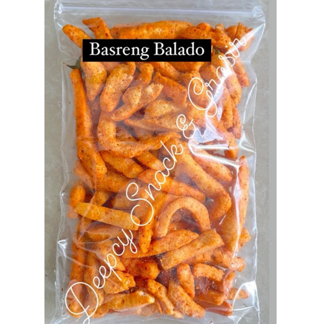 

[READY STOCK] SERBA RP. 12.000 | KERIPIK | SNACK | JAJANAN | BASRENG BALADO | BASRENG STIK GURIH | BASRENG DAUN GURIH