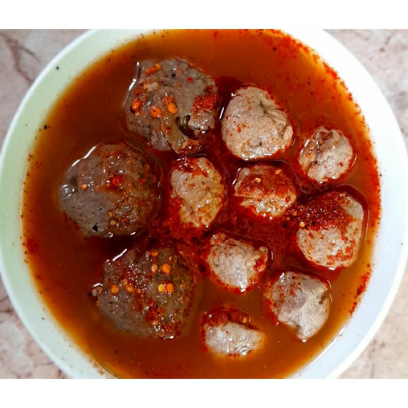 

bakso/baso ikan sinar bintang