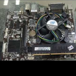 paket mobo intel core i5 4570 ram 8gb plus fan