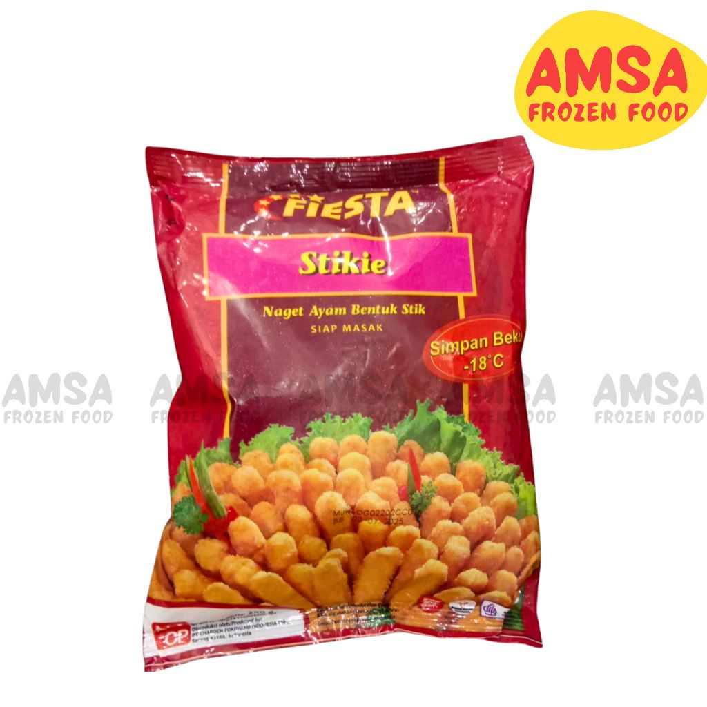 

Fiesta Stikie Chicken Nugget 250g / Naget Ayam Stik / Nuget Ayam Stick