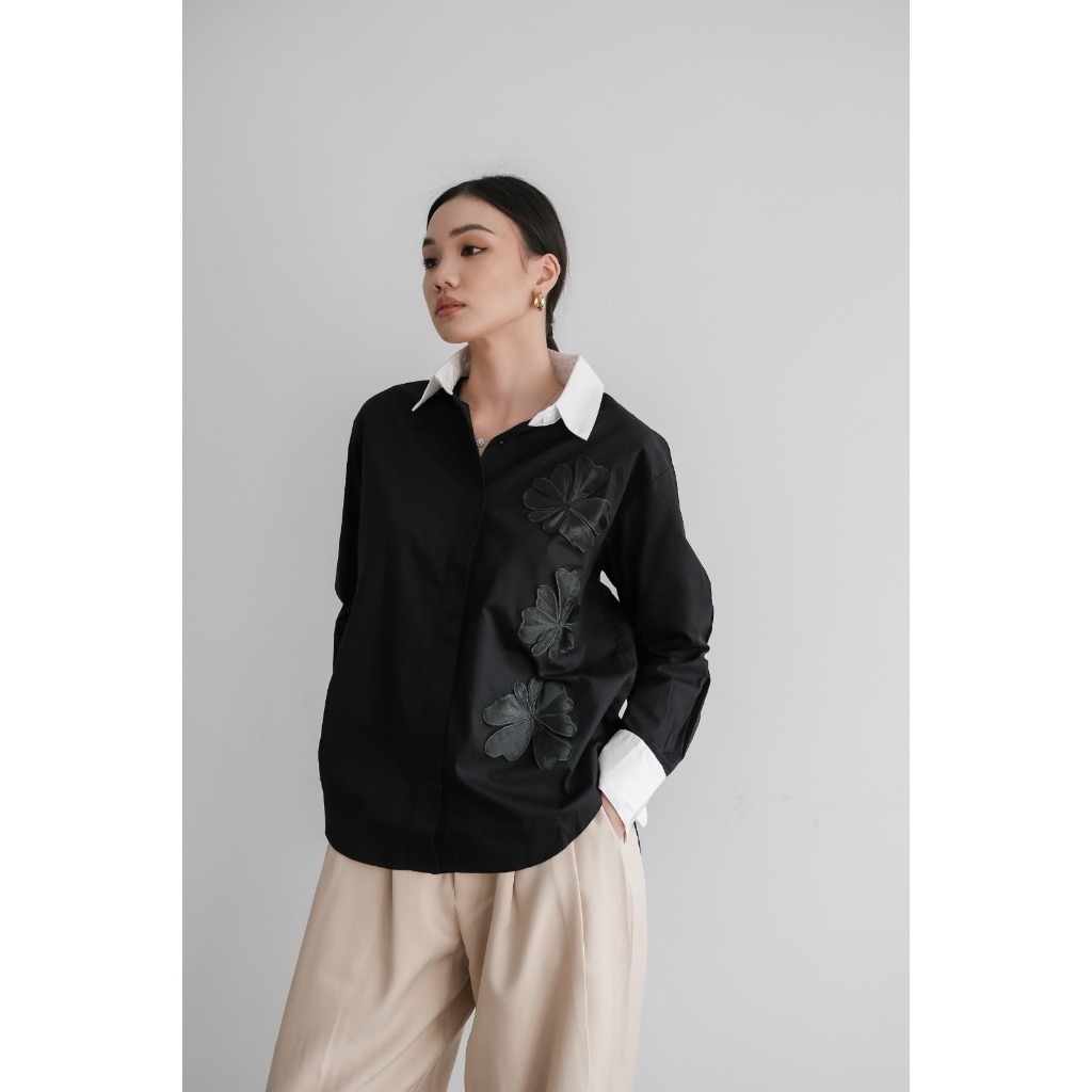 Seminggu.rtw - Hana Embroidery Shirt ( SAMPLE SALE )