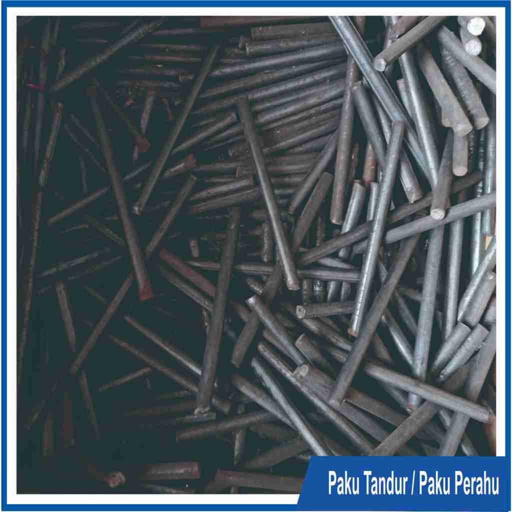 (1 KG) Paku Tandur Paku Perahu Paku Kapal ( Paku Sambungan Kayu kapal / Perahu  )