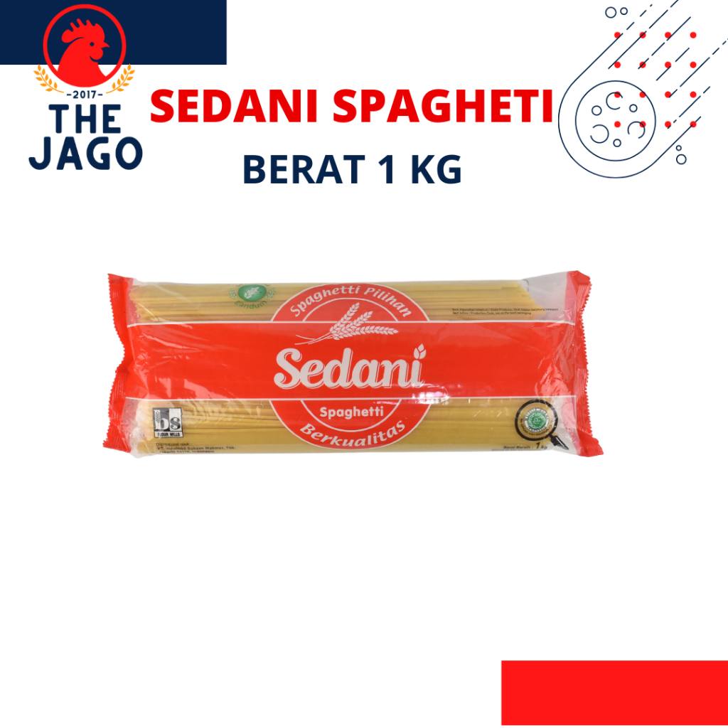 

Sedani Spagheti Original Kemasan 1kg