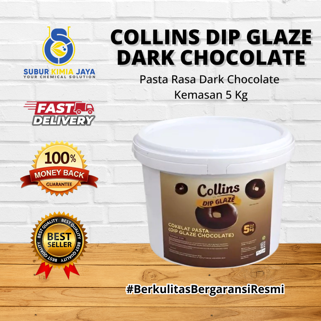 

Collins Dip Glaze Dark Chocolate 5 Kg