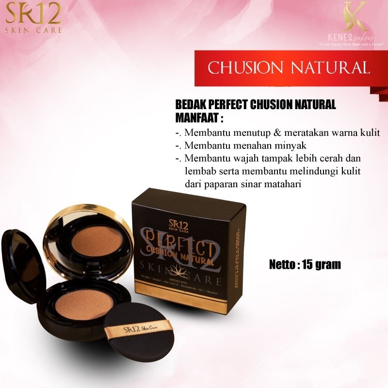 CUSHION SR12 FULL COVERAGE / ANTI LUNTUR /TRANSFERPROOF