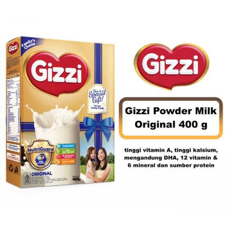 

Gizzi Powder Milk Original 400gr
