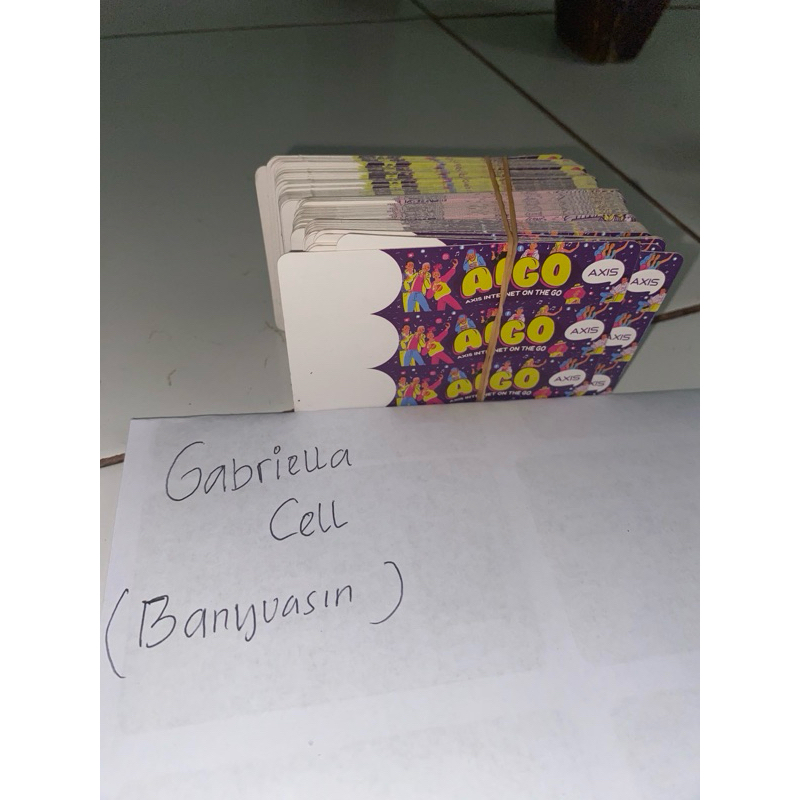 Voucher Axis Aigo  6GB (6,5) 30hr