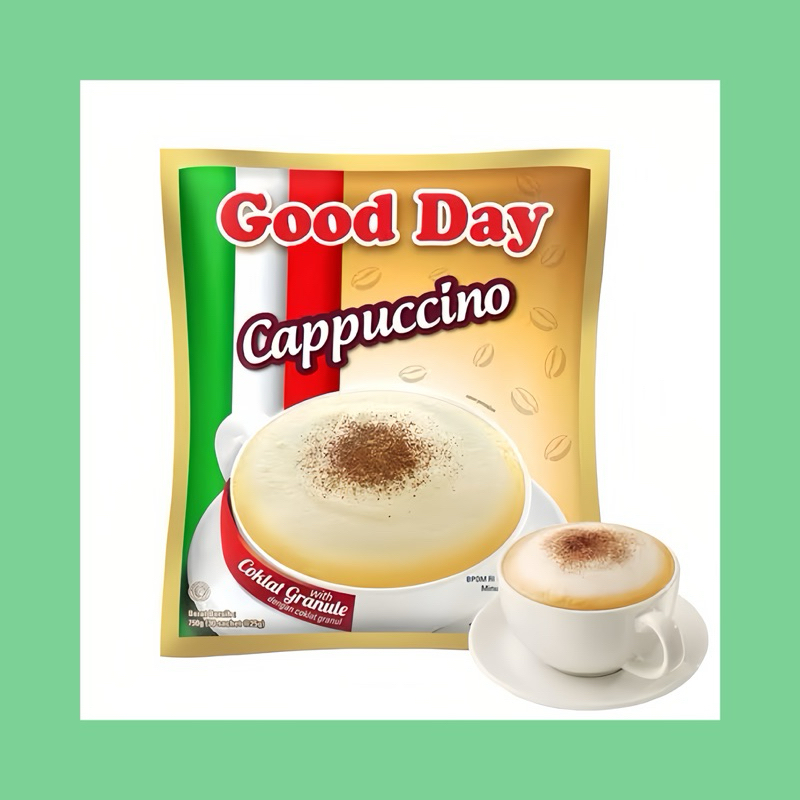 

Kopi Goodday Cappucinno Renceng (isi: 10 sachet)