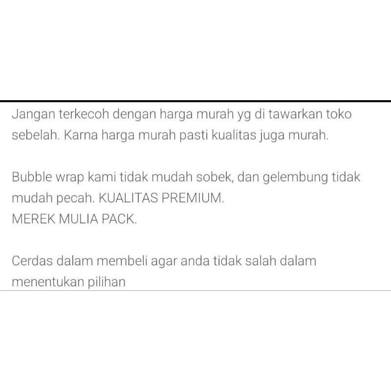 

METERAN BUBBLE WRAP PALEMBANG