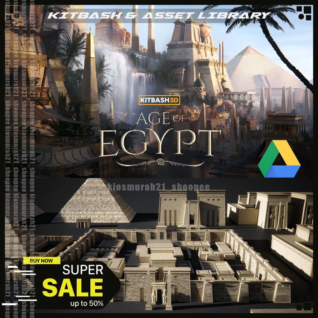 Kitbash3D Egypt - Kitbash 3D