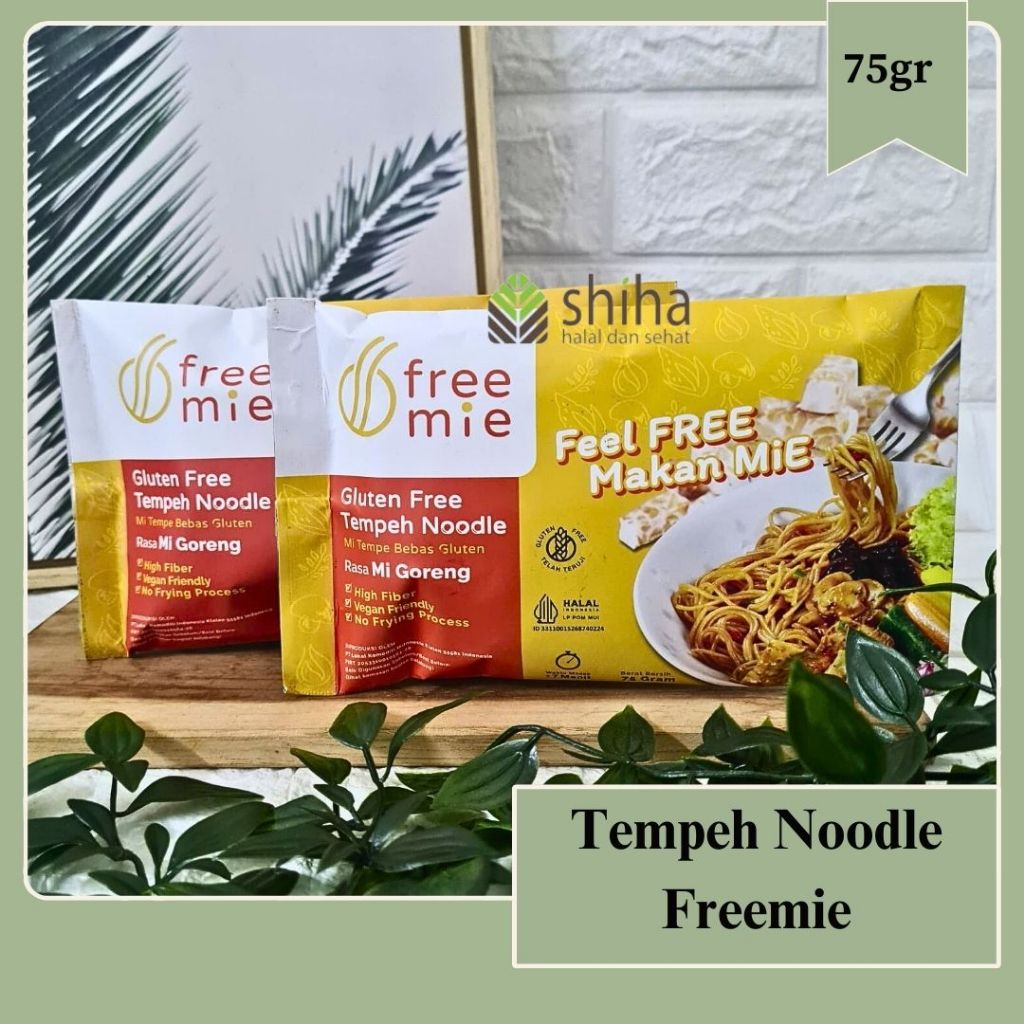 

Freemie Goreng Tempe Mie Tempe Gluten Free Vegan Friendly | Warung Shiha