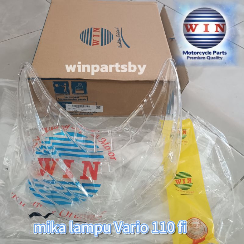 mika lampu reflektor vario 110 FI merk WIN Original