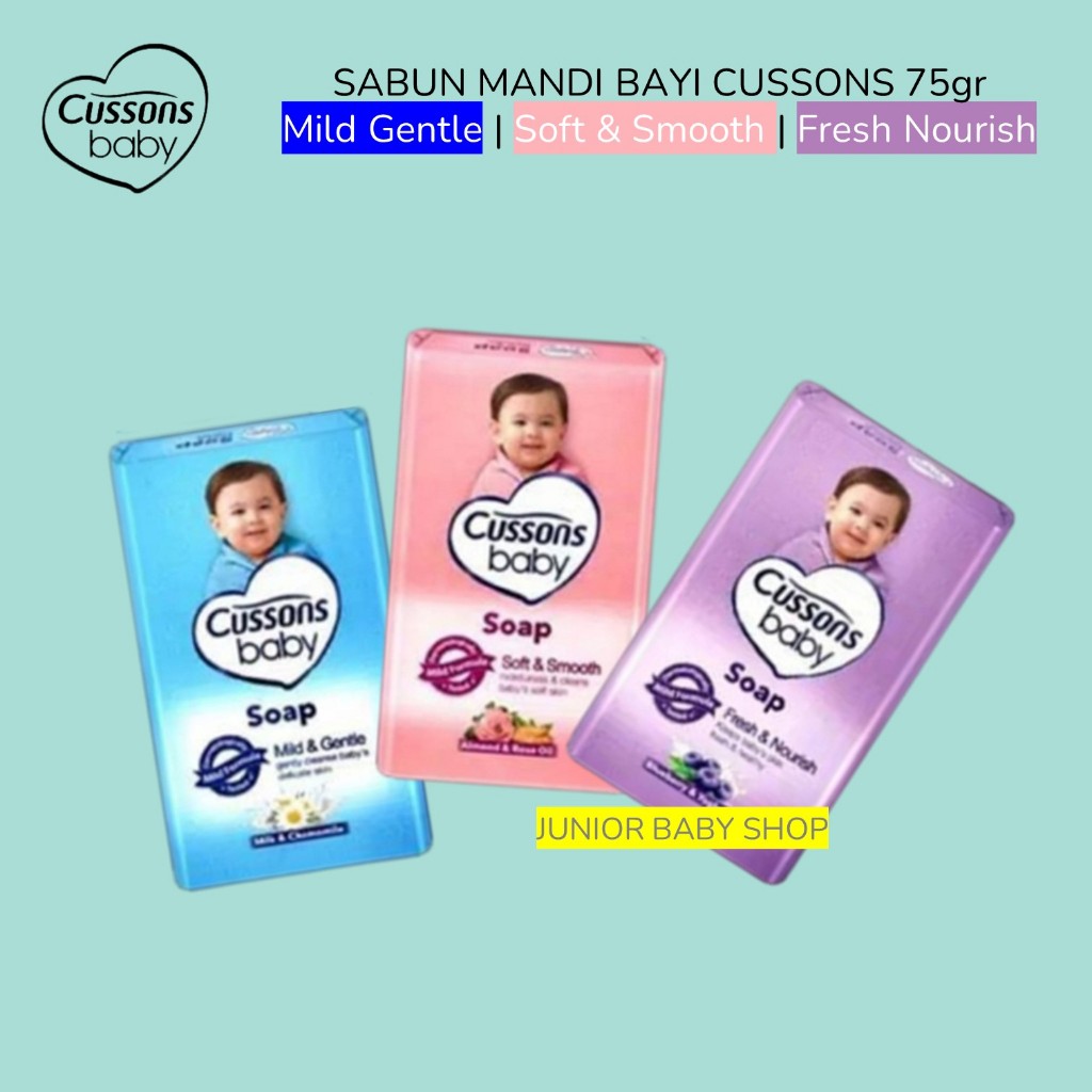 Sabun Mandi Bayi Cussons 75gr Sabun Batang Bayi Cussons 75gr - Rekomendasi Terbaik