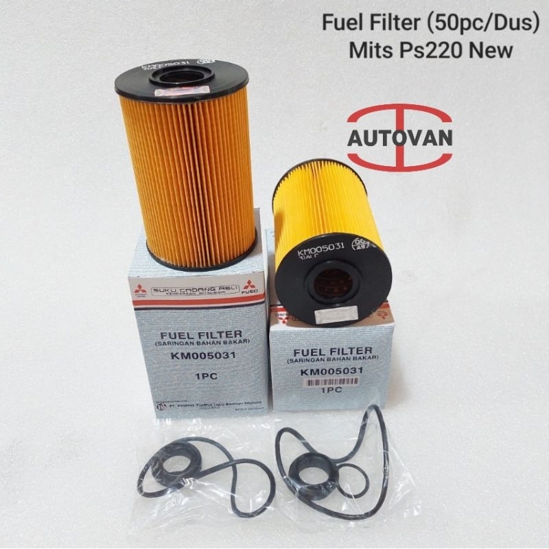FUEL FILTER FILTER SOLAR NEW PS220 FUSO FIGHTER SARINGAN SOLAR KM005031