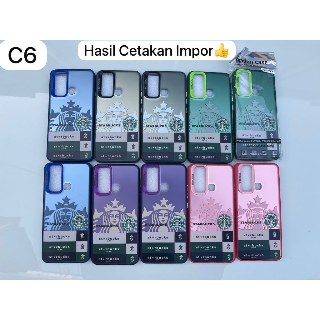 IMD HARD CASE GAMBAR STARBUCK FOR SAMSUNG J2 PRIME, J7 PRIME, A10S, A11, A12, A13, A14 5G, A15 5G