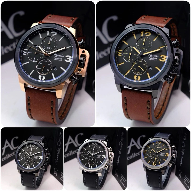 Jam Tangan Pria Alexandre Christie Ac 6280 Ac6280 AC6280 ORIGINAL