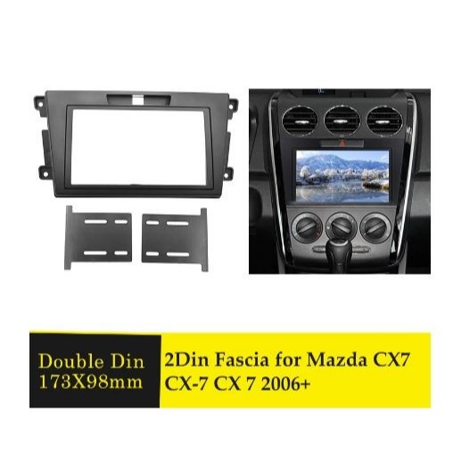 FRAME HEAD UNIT ANDROID 7 INCH MAZDA CX-7 CX7 2006
