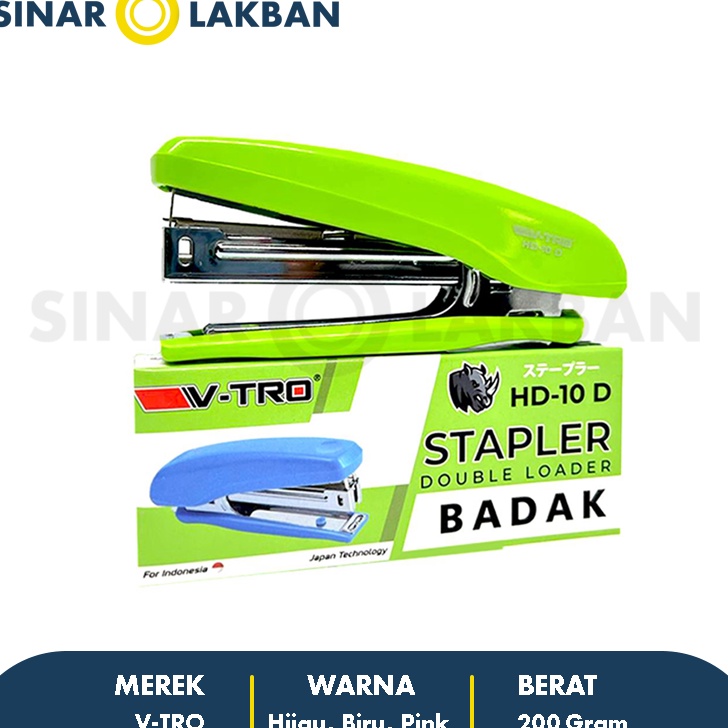 

TERKENAL STAPLER Hekter VTro HD1 SINAR LAKBAN