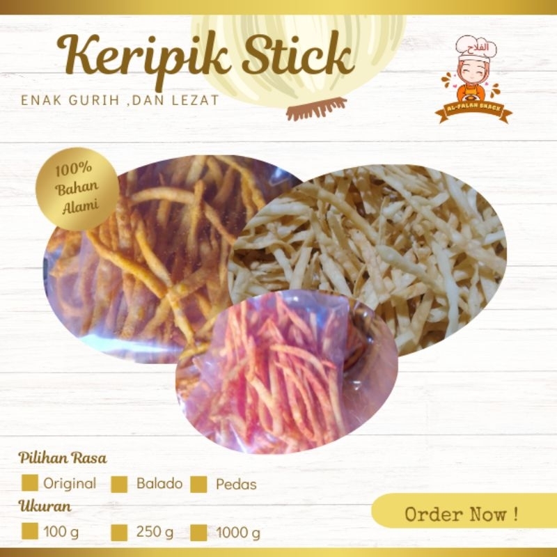 

KERIPIK STICK ALFALAH SNACK || Camilan Keluarga Gurih Balado Pedas