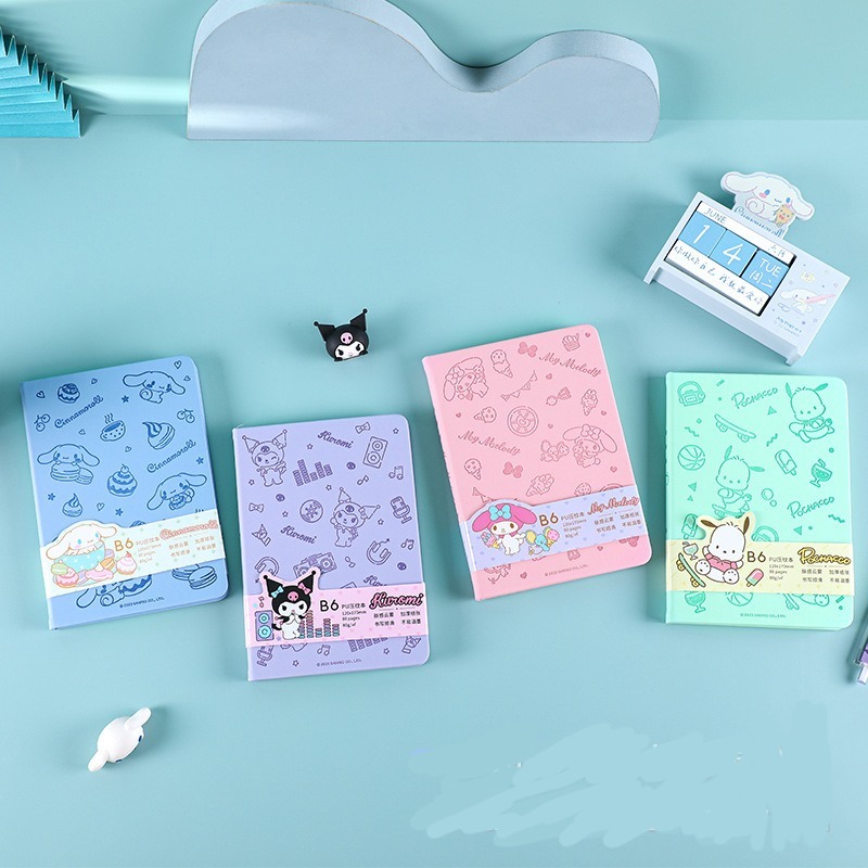 

Buku Sanrio B6 Buku Hardcover B6 Sanrio V2 Lucu Notebook B6 Sanrio Kuromi My Melody Cinnamoroll Pochacco Buku Tulis Diary Jurnal Karakter