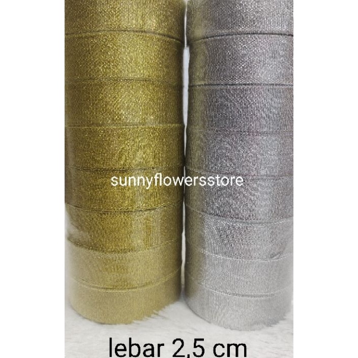 

PITA GLITER GOLD SILVER LEBAR 1 INCH