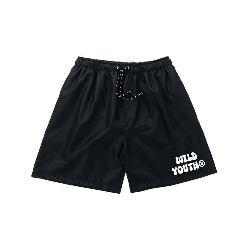 Celana Pendek Starcross Hitam Shortpant Wild Youth 2 Pria Wanita Unisex