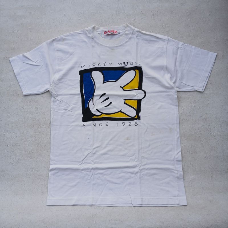 kaos vintage mickey original second