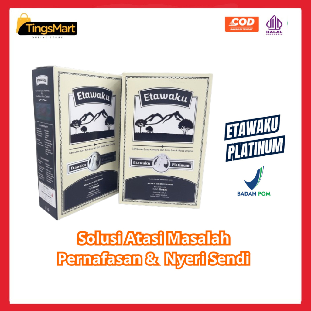 

Etawaku Susu Kambing Etawa bubuk Etawaku Platinum Asli Original