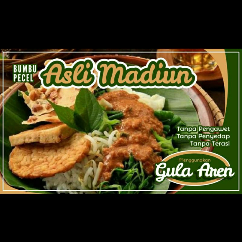 

Bumbu Pecel Madiun [Gula Aren] Homemade - 500gr