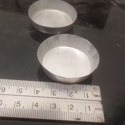 Cup Alumunium Preparation Sample XRF harga Per 1000 Pcs