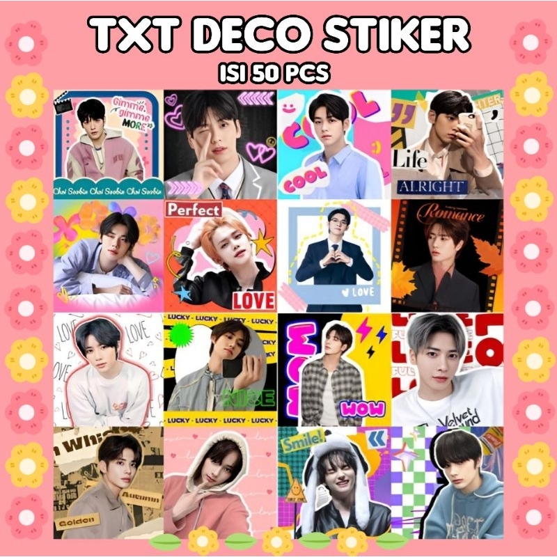 STIKER TXT | DECO STIKER TXT | DECO STIKER KPOP | DECO STIKER KPOP TXT | TXT STIKER | TXT FREEBIES |