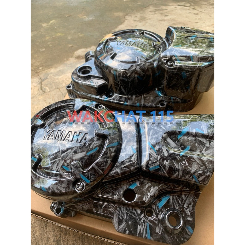 Bak Block Kopling RXKing RX King New Robot Carbon Kevlar