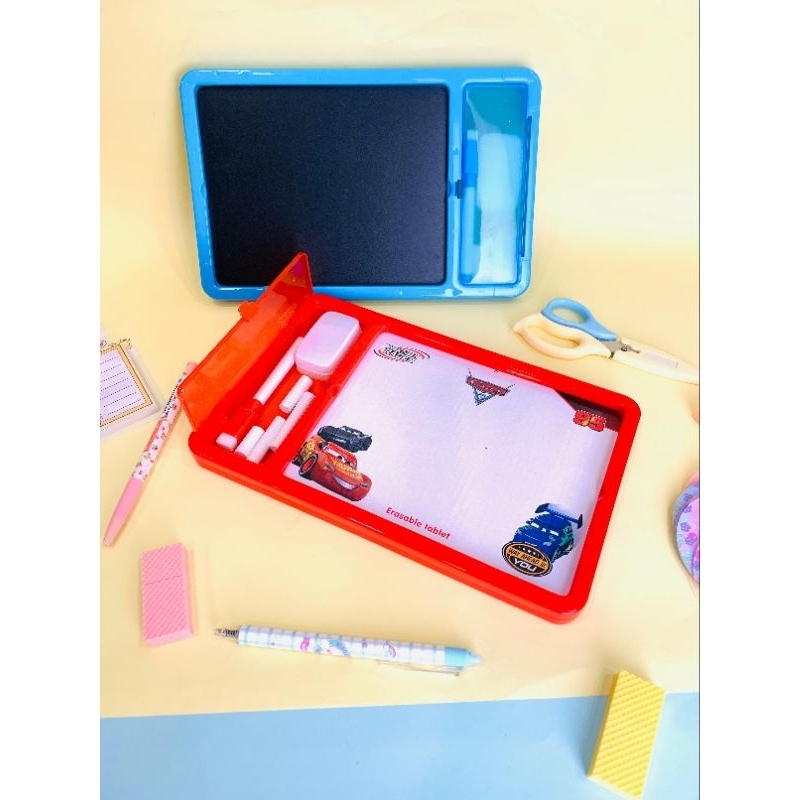 

Papan Whiteboard/Blackboard 2in1