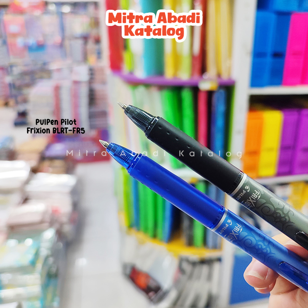 

(1PCS) PULPEN PILOT FRIXION CLICKER BLRT-FR5 DAN BLRT-FR7 / TINTA BISA DIHAPUS ERASABLE PEN 0,5 DAN 0,7 HITAM MERAH BIRU HIJAU VIOLET ROSE BOLPEN BOLPOIN ALAT TULIS STATIONERY KANTOR KAMPUS SEKOLAH KULIAH MURAH LENGKAP / MITRA ABADI KATALOG JOGJA