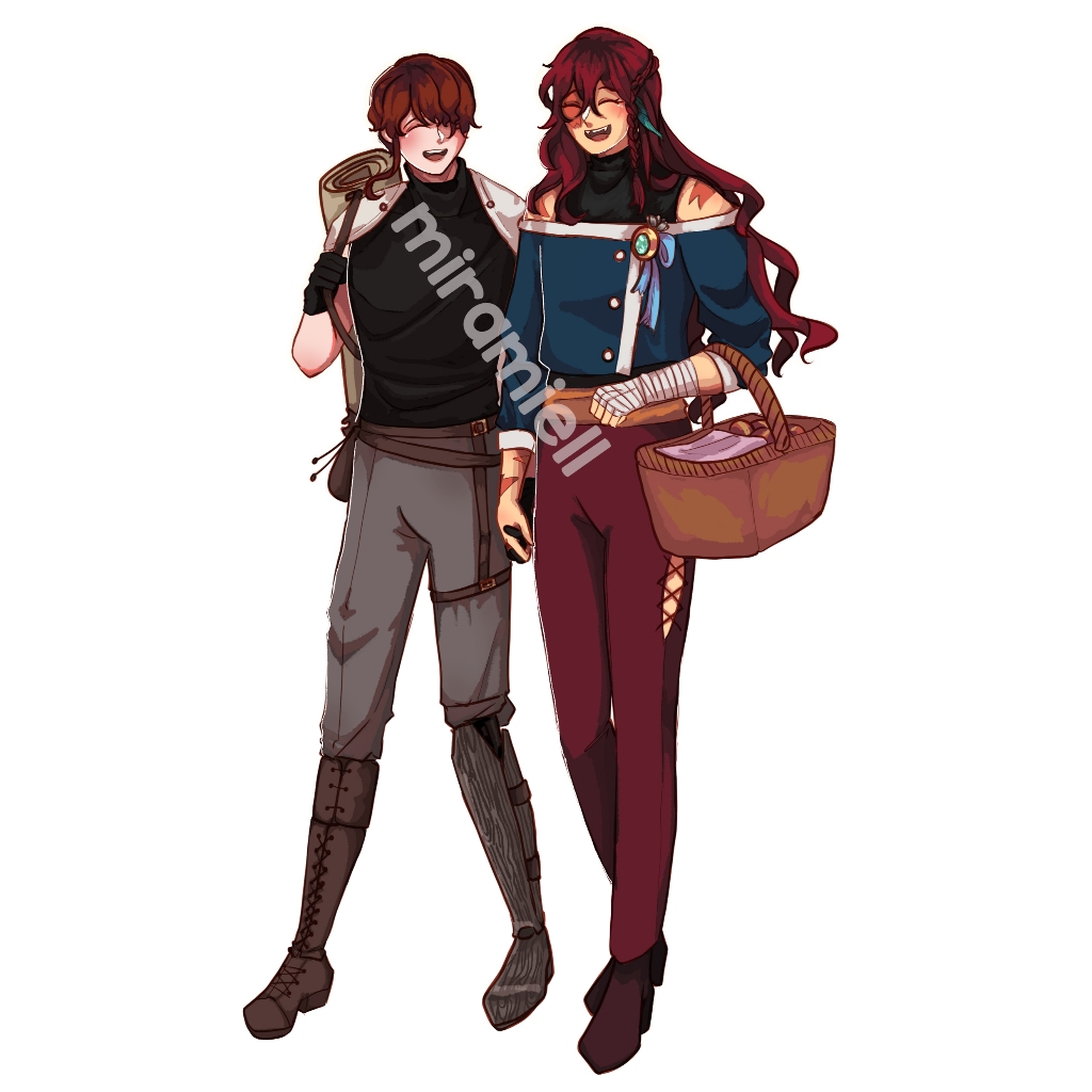 Standee Akrilik Custom 2 Sisi Miramiell