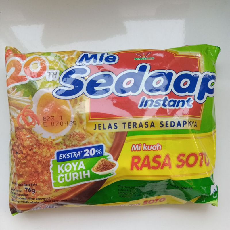 

Sedaap Kuah Rasa Soto [5 pcs]