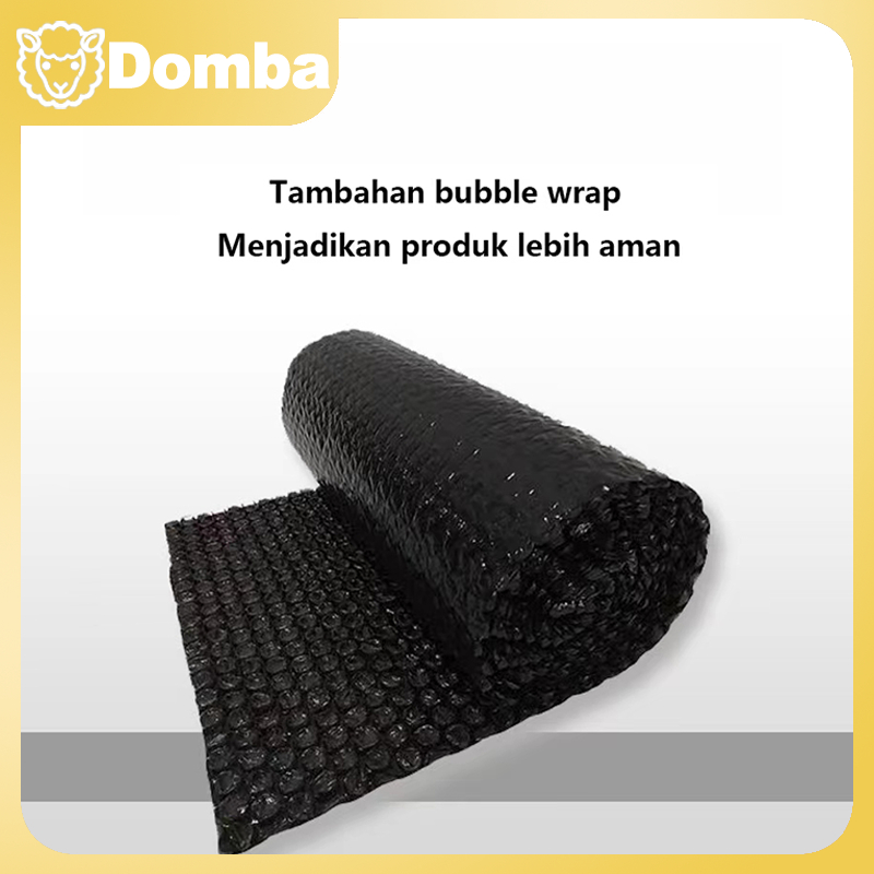 

Tambahan packing bubble film agar produk lebih aman