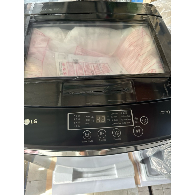 LG Mesin Cuci 1 Tabung TOP LOADING 13KG  / 13 KG / T 2313 VSPB SMART INVERTER