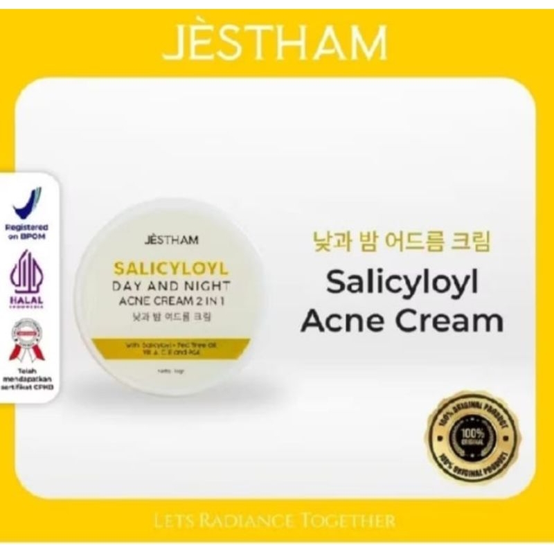 jestham salicyloyl acne cream