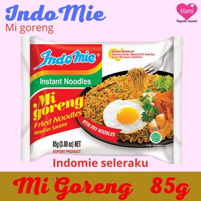 

Indomie Goreng Mie Instant Mi Goreng Isi 10 pcs