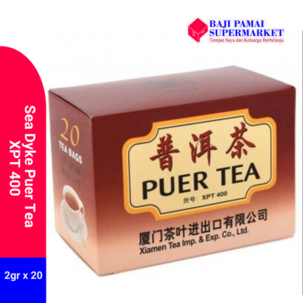 

Sea Dyke Puer Tea XPT 400 40gr (2gr x 20)